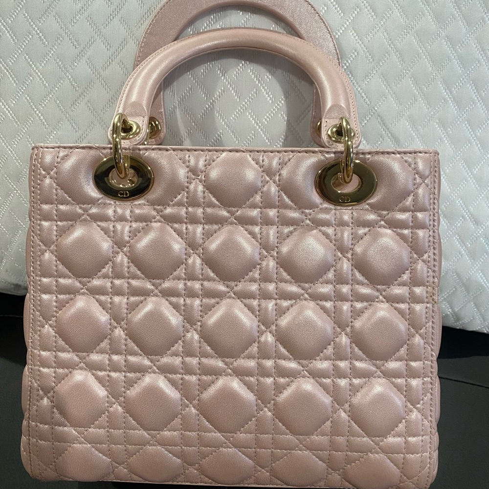 Dior Lady Dior Quilted Leather Medium Bag - Picture 2 of 16